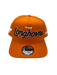 New Era Adjustable Hat OSFM / Orange Texas Longhorns New Era Burnt Orange Script A-Frame 9FIFTY Adjustable Snapback Hat- Men's