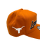 New Era Adjustable Hat OSFM / Orange Texas Longhorns New Era Burnt Orange Script A-Frame 9FIFTY Adjustable Snapback Hat- Men's