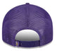 New Era Adjustable Hat OSFM / Purple Adult Minnesota Vikings New Era Purple Trucker Low Profile 9FIFTY Snapback Hat - Men's