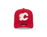 New Era Adjustable Hat OSFM / Red Calgary Flames New Era Blue A-Frame 9FIFTY Adjustable Snapback Hat