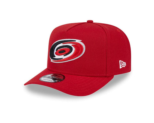 New Era Adjustable Hat OSFM / Red Carolina Hurricanes New Era Red A-Frame 9FIFTY Adjustable Snapback Hat