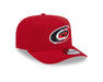 New Era Adjustable Hat OSFM / Red Carolina Hurricanes New Era Red A-Frame 9FIFTY Adjustable Snapback Hat