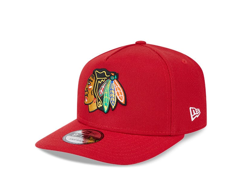 Chicago Blackhawks 9FIFTY Snapback Hat Red by New Era