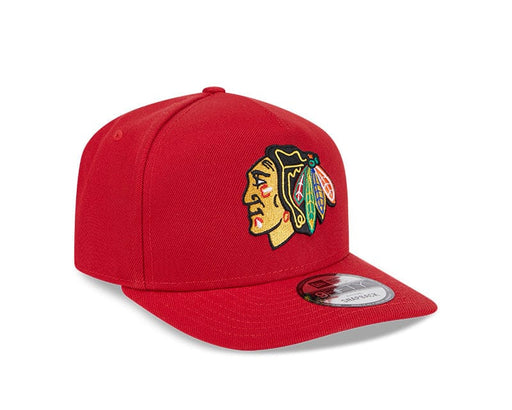 New Era Adjustable Hat OSFM / Red Chicago Blackhawks New Era Red A-Frame 9FIFTY Adjustable Snapback Hat