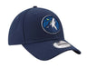 New Era Adjustable Hat Youth OSFM / Navy Youth Minnesota Timberwolves New Era Navy The League Logo 9FORTY Adjustable Hat