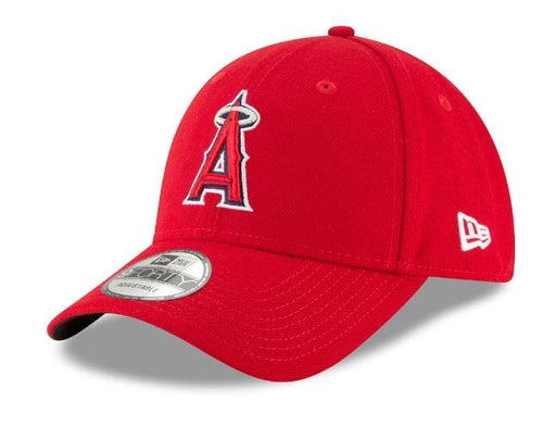 New Era Adjustable Hat Youth OSFM / Red Youth Los Angeles Angels New Era Red The League Logo 9FORTY Adjustable Hat