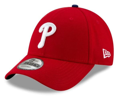 New Era Adjustable Hat Youth OSFM / Red Youth Philadelphia Phillies New Era Red The League Logo 9FORTY Adjustable Hat