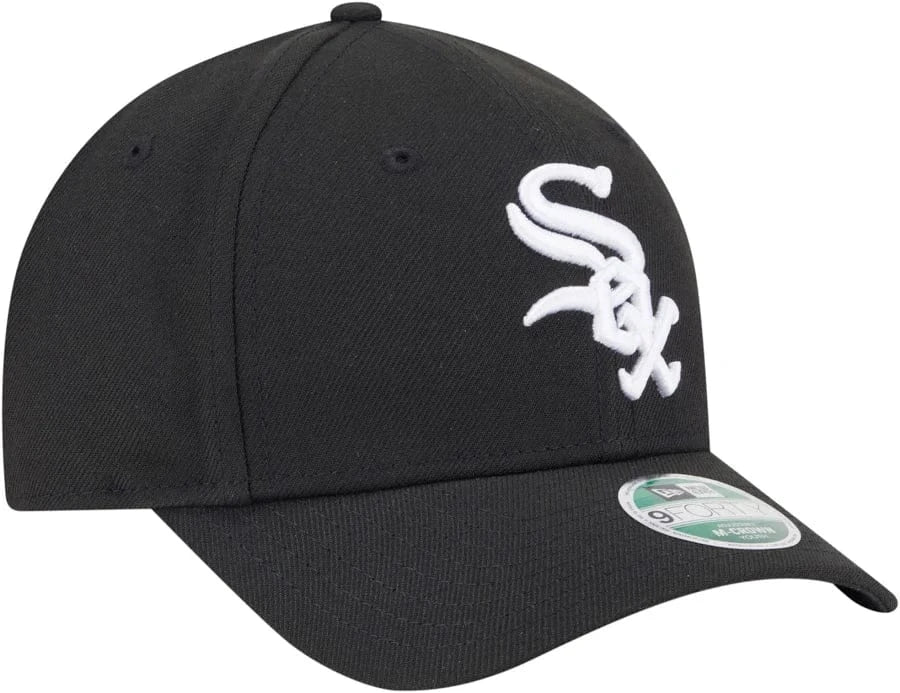 New Era Cap Co. Hats MLB ADJ / Black Youth Chicago White Sox Black New Era Player Replica 9FORTY M-Crown Adjustable Snapback Hat