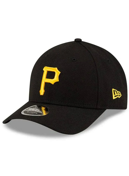 New Era Cap Co. Hats MLB ADJ / Black Youth Pittsburgh Pirates Black New Era 9FORTY Player Replica M-Crown Adjustable Snapback Hat