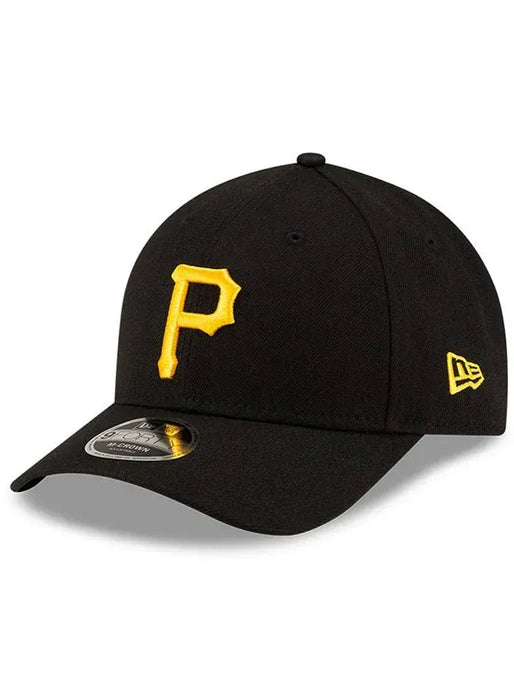 New Era Cap Co. Hats MLB ADJ / Black Youth Pittsburgh Pirates Black New Era 9FORTY Player Replica M-Crown Adjustable Snapback Hat