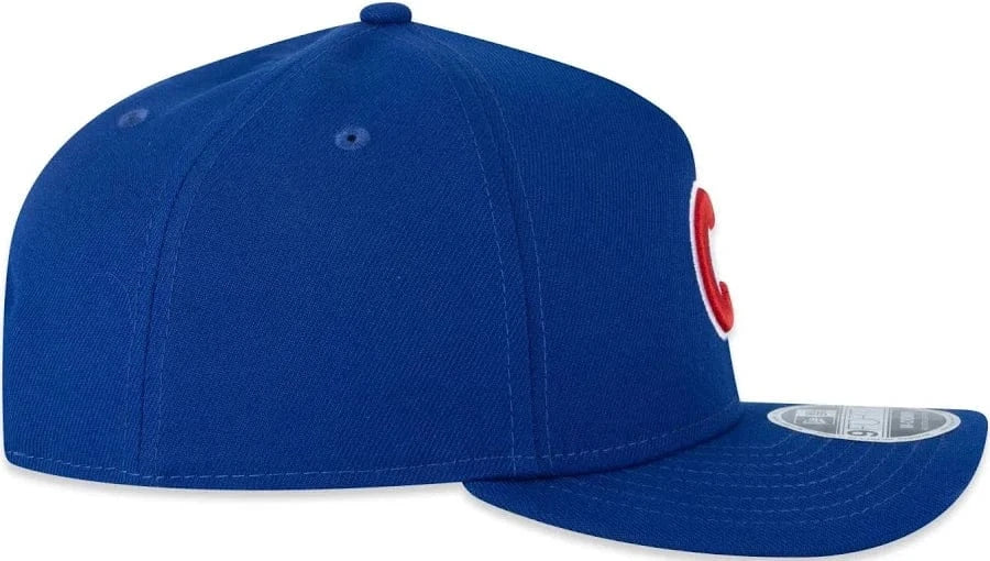 New Era Cap Co. Hats MLB ADJ / Blue Youth Chicago Cubs New Era Player Replica 9FORTY M-Crown Adjustable Snapback Hat