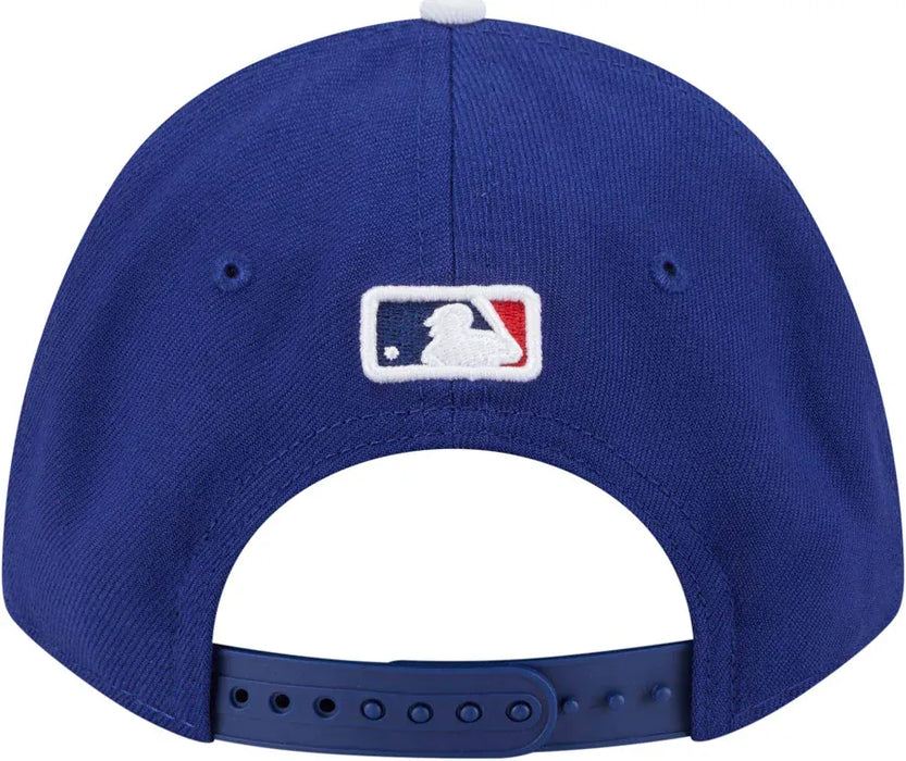 New Era Cap Co. Hats MLB ADJ / Blue Youth Texas Rangers Blue New Era 9FORTY Player Replica M-Crown Adjustable Snapback Hat