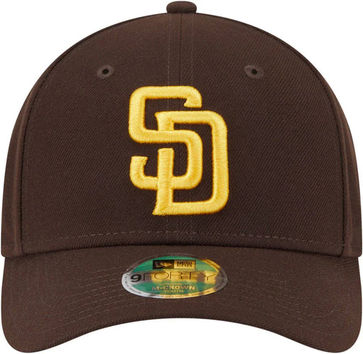 New Era Cap Co. Hats MLB ADJ / Brown Youth San Diego Padres Brown New Era Player Replica 9FORTY M-Crown Adjustable Snapback Hat
