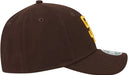 New Era Cap Co. Hats MLB ADJ / Brown Youth San Diego Padres Brown New Era Player Replica 9FORTY M-Crown Adjustable Snapback Hat