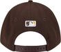 New Era Cap Co. Hats MLB ADJ / Brown Youth San Diego Padres Brown New Era Player Replica 9FORTY M-Crown Adjustable Snapback Hat