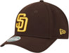 New Era Cap Co. Hats MLB ADJ / Brown Youth San Diego Padres Brown New Era Player Replica 9FORTY M-Crown Adjustable Snapback Hat