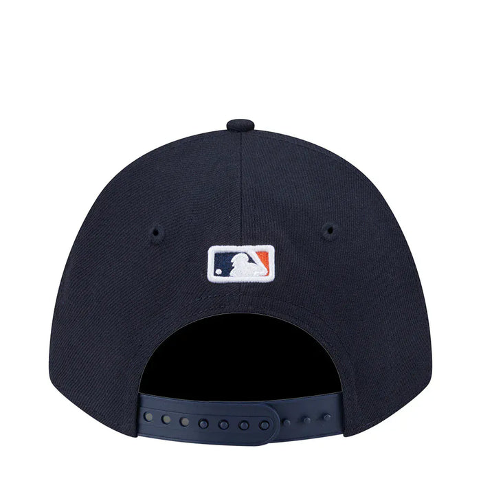 New Era Cap Co. Hats MLB ADJ / Navy Youth Houston Astros Navy New Era Player Replica 9FORTY M-Crown Adjustable Snapback Hat