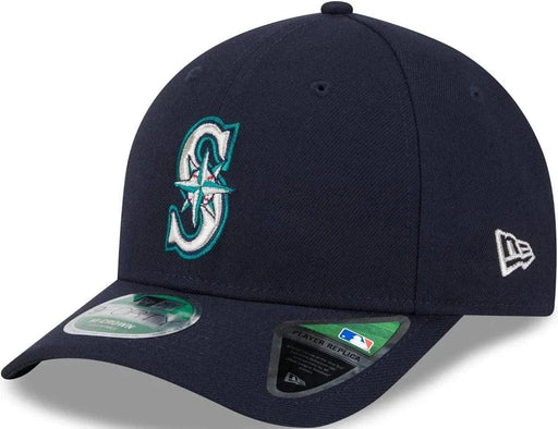 New Era Cap Co. Hats MLB ADJ / Navy Youth Seattle Mariners Navy New Era 9FORTY Player Replica M-Crown Adjustable Snapback Hat