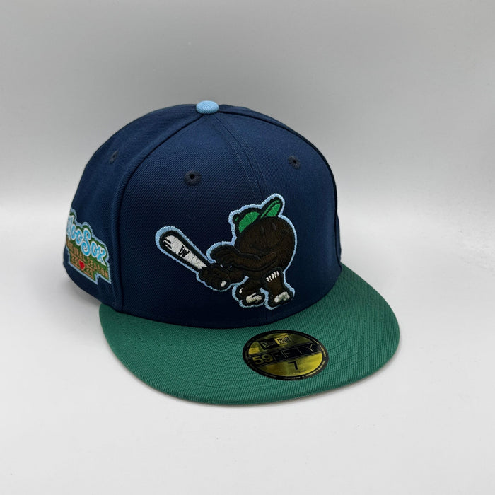 New Era Cap Co. Hats MLB Adult Worcester Woo Sox Little Big Planet Custom Side Patch 59FIFTY Fitted Hat - Men's
