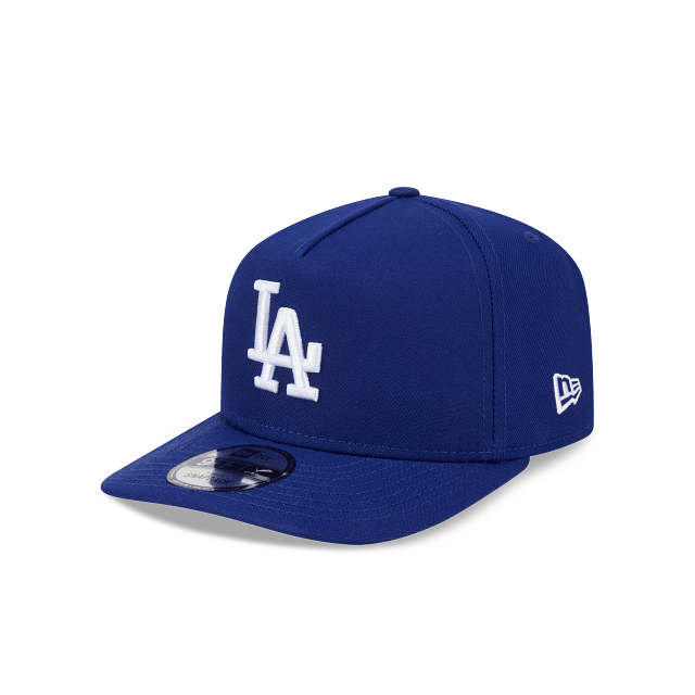New Era Cap Co. Hats MLB SNAP / Blue Adult Los Angeles Dodgers New Era Blue Team Poly A-Frame 9FIFTY Adjustable Snapback Hat - Men's