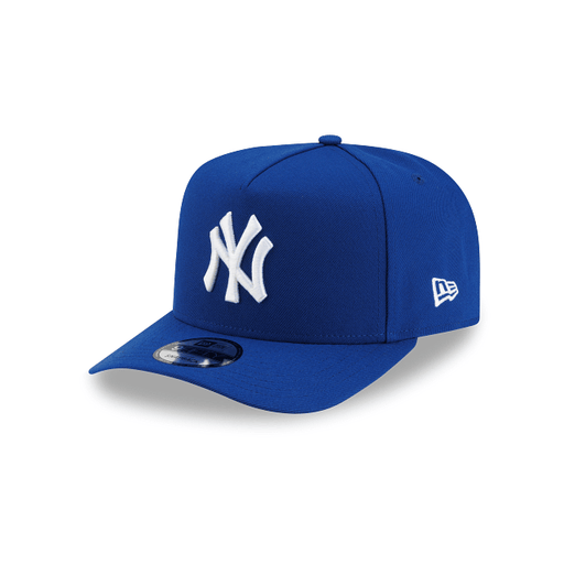 New Era Cap Co. Hats MLB SNAP / Camo Adult New York Yankees New Era Blue A-Frame 9FIFTY Adjustable Snapback Hat - Men's