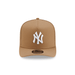 New Era Cap Co. Hats MLB SNAP / Camo Adult New York Yankees New Era Khaki A-Frame 9FIFTY Adjustable Snapback Hat - Men's