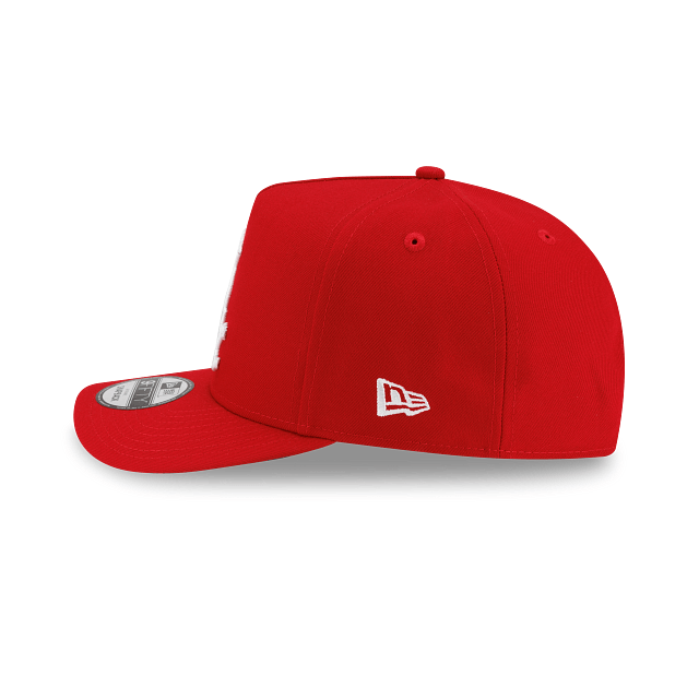New Era Cap Co. Hats MLB SNAP / Red Adult Chicago White Sox New Era Red/ White Team Poly A-Frame 9FIFTY Adjustable Snapback Hat - Men's