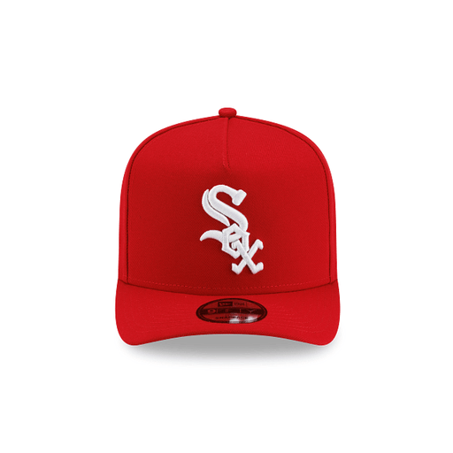 New Era Cap Co. Hats MLB SNAP / Red Adult Chicago White Sox New Era Red/ White Team Poly A-Frame 9FIFTY Adjustable Snapback Hat - Men's