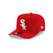 New Era Cap Co. Hats MLB SNAP / Red Adult Chicago White Sox New Era Red/ White Team Poly A-Frame 9FIFTY Adjustable Snapback Hat - Men's