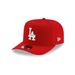New Era Cap Co. Hats MLB SNAP / Red Adult Los Angeles Dodgers New Era Red/ White Team Poly A-Frame 9FIFTY Adjustable Snapback Hat - Men's