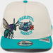 New Era Cap Co. Hats NBA SNAP Adult Charlotte Hornets New Era Chrome Mascot Illustrated A-Frame 9FIFTY Adjustable Snapback Hat - Men's