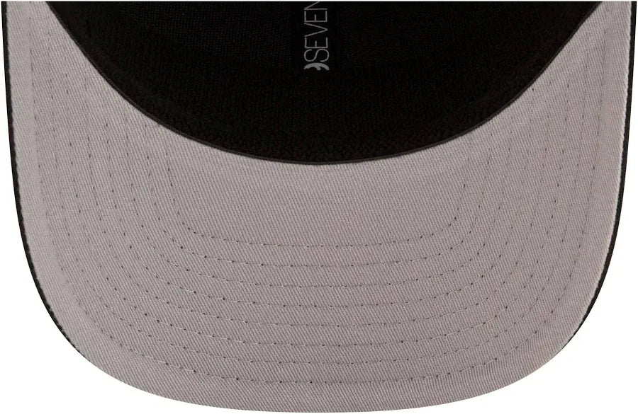 New Era Cap Co. Hats NBA SNAP Adult Chicago Bulls New Era Black Basic 9SEVENTY Stretch-Snapback Hat - Men's