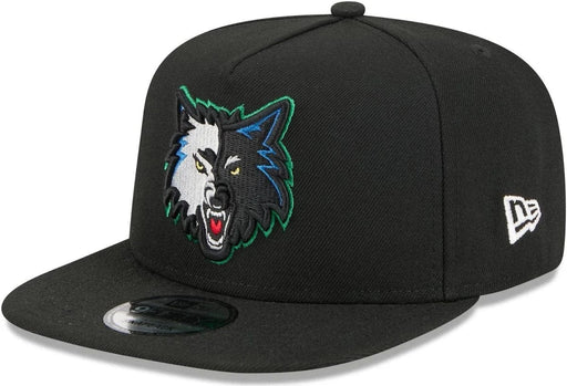 New Era Cap Co. Hats NBA SNAP Adult Minnesota Timberwolves New Era Black Hardwood Classic 9FIFTY Fitted Hat - Men's