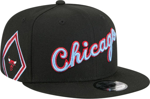 New Era Cap Co. Hats NBA SNAP / Black New Era Chicago Bulls 2025/26 City Edition Black 9FIFTY Snapback Hat - Men's