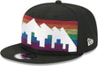 New Era Cap Co. Hats NBA SNAP / Black New Era Dever Nuggets 2025/26 City Edition Black 9FIFTY Snapback Hat - Men's