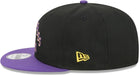 New Era Cap Co. Hats NBA SNAP / Black New Era Los Angeles Lakers 2025/26 City Edition Black 9FIFTY Snapback Hat - Men's