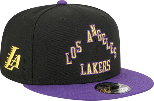New Era Cap Co. Hats NBA SNAP / Black New Era Los Angeles Lakers 2025/26 City Edition Black 9FIFTY Snapback Hat - Men's