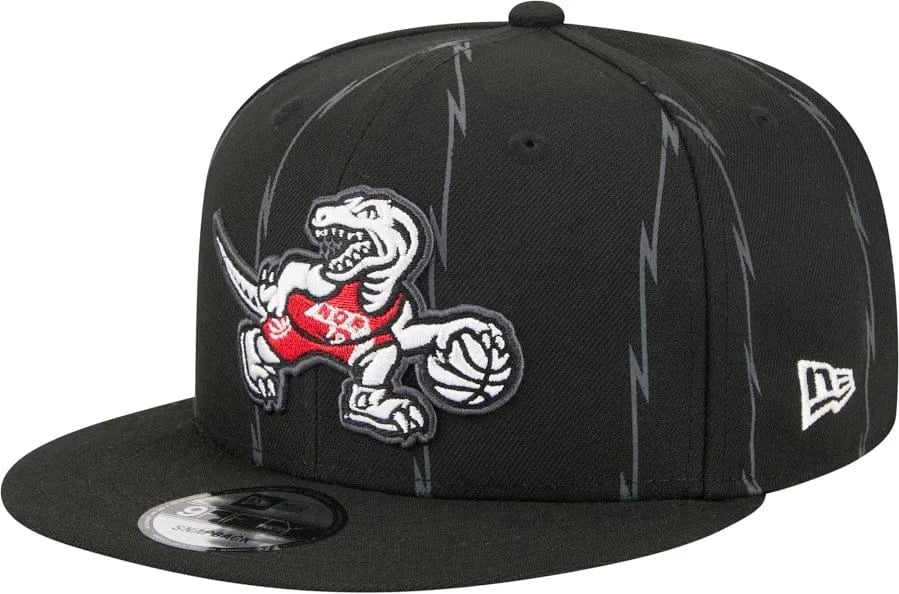New Era Cap Co. Hats NBA SNAP / Black New Era Toronto Raptors 2025/26 City Edition Black 9FIFTY Snapback Hat - Men's