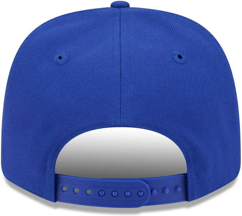 New Era Cap Co. Hats NBA SNAP / Blue Adult New York Knicks New Era Blue Basic 9SEVENTY Stretch-Snapback Hat - Men's