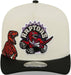 New Era Cap Co. Hats NBA SNAP / Chrome Adult Toronto Raptors New Era Chrome Mascot Illustrated A-Frame 9FIFTY Adjustable Snapback Hat - Men's