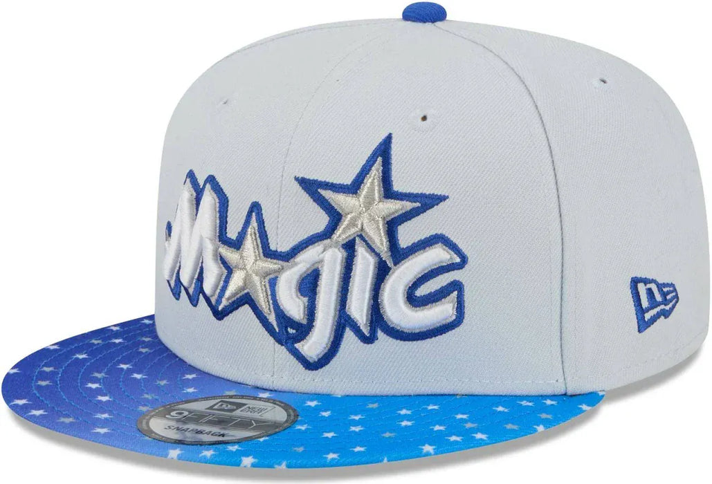 New Era Cap Co. Hats NBA SNAP / Gray New Era Orlando Magic 2025/26 City Edition Gray 9FIFTY Snapback Hat - Men's