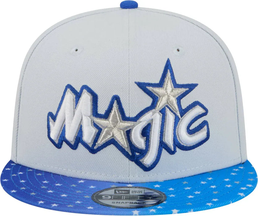 New Era Cap Co. Hats NBA SNAP / Gray New Era Orlando Magic 2025/26 City Edition Gray 9FIFTY Snapback Hat - Men's