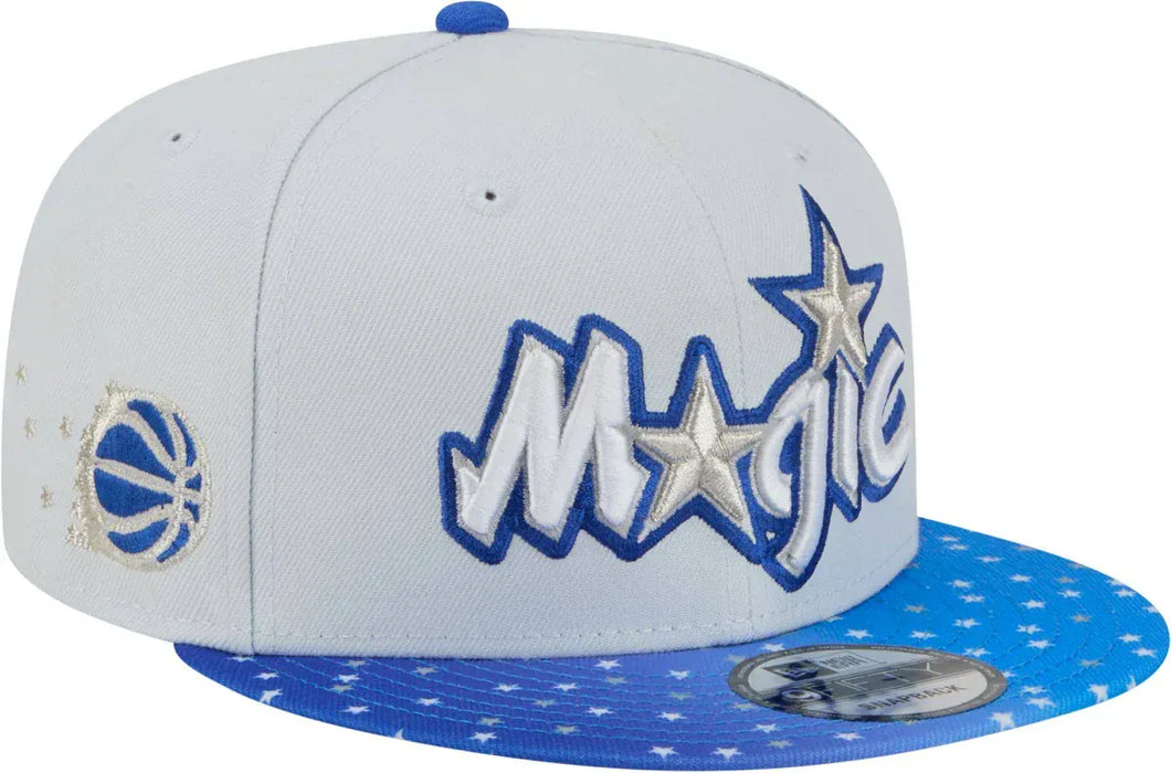 New Era Cap Co. Hats NBA SNAP / Gray New Era Orlando Magic 2025/26 City Edition Gray 9FIFTY Snapback Hat - Men's