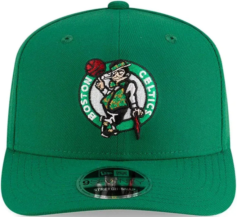 New Era Cap Co. Hats NBA SNAP / Green Adult Boston Celtics New Era Green Basic 9SEVENTY Stretch-Snapback Hat - Men's