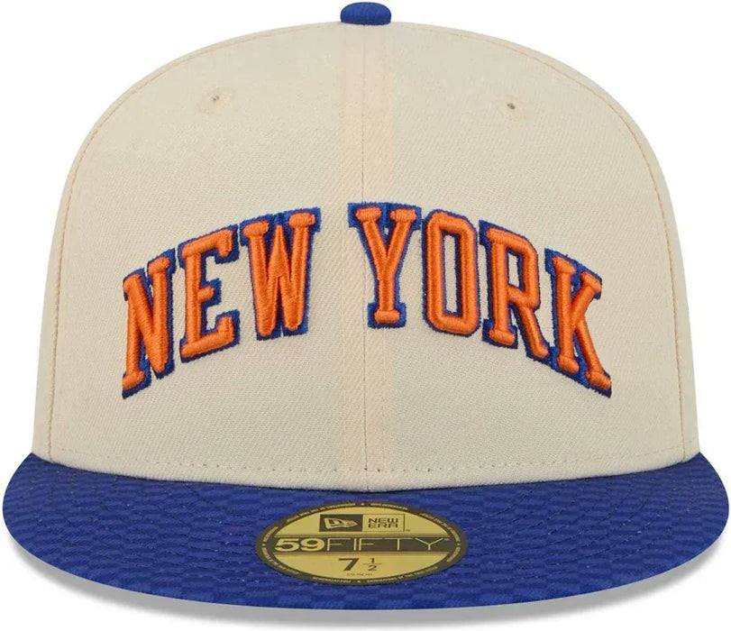 New Era Cap Co. Hats NBA SNAP / Tan New Era New York Knicks 2025/26 City Edition 9FIFTY Snapback Hat - Men's