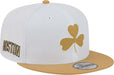 New Era Cap Co. Hats NBA SNAP / White New Era Boston Celtics 2025/26 City Edition White 9FIFTY Snapback Hat - Men's