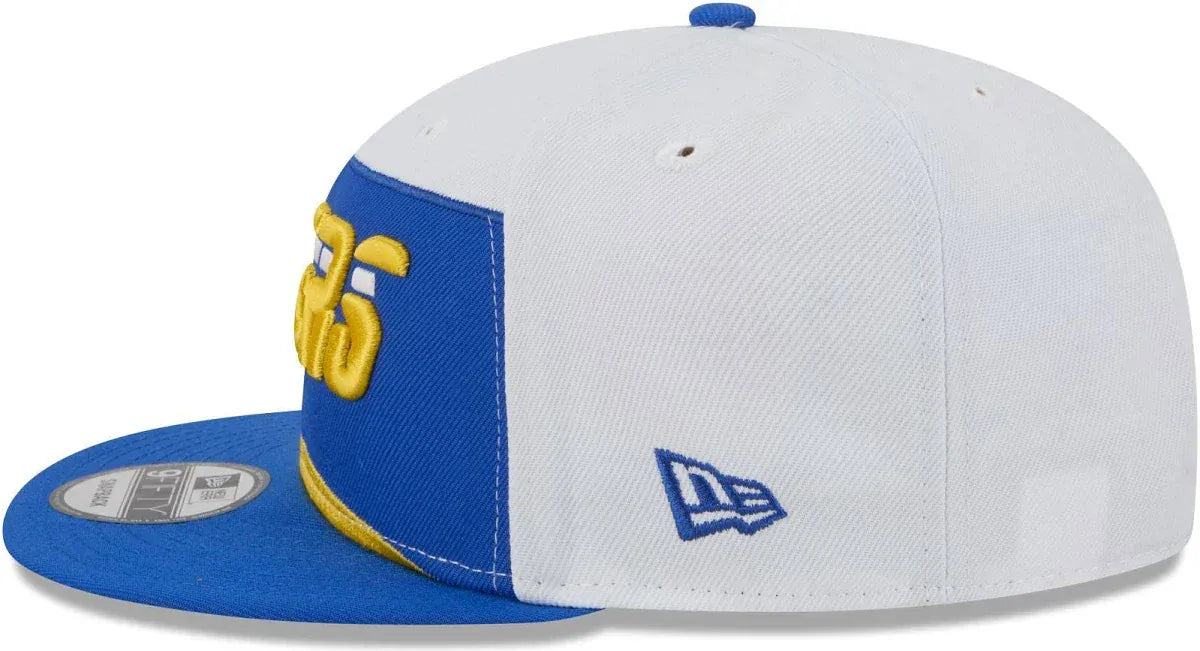 New Era Cap Co. Hats NBA SNAP / White New Era Indiana Pacers 2025/26 City Edition White & Blue 9FIFTY Snapback Hat - Men's