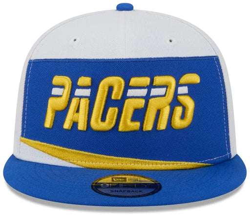 New Era Cap Co. Hats NBA SNAP / White New Era Indiana Pacers 2025/26 City Edition White & Blue 9FIFTY Snapback Hat - Men's