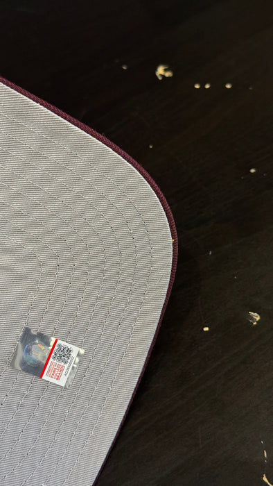 New Era Cap Co. Hats NCAA OSFM / Chrome Adult Minnesota-Duluth Bulldogs New Era Chrome/Maroon A-Frame 9FIFTY Adjustable Snapback Hat - Men's