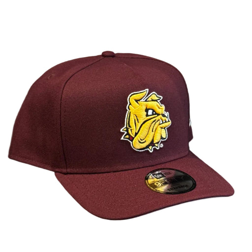 New Era Cap Co. Hats NCAA OSFM / Maroon Adult Minnesota-Duluth Bulldogs New Era Maroon A-Frame 9FIFTY Adjustable Snapback Hat - Men's